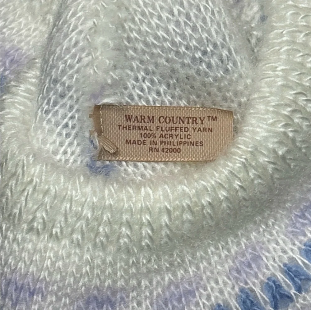 WARM COUNTRY Pastel Knit Multicolored Beret